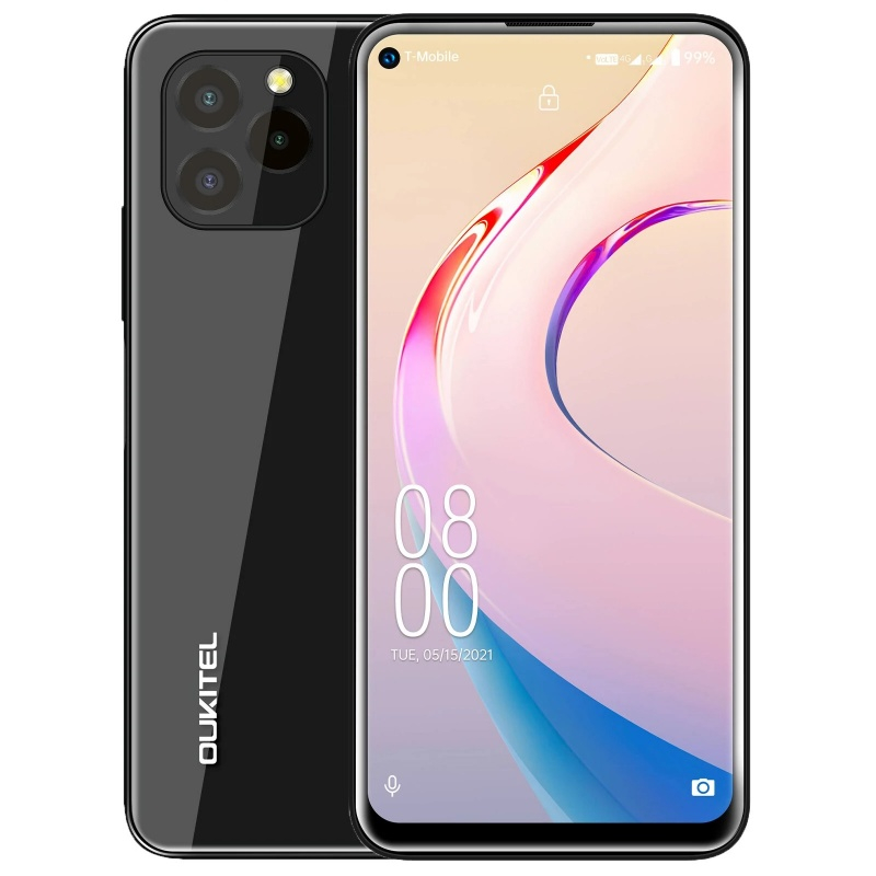 Telefon mobil Oukitel C21 Pro, 64GB, 4GB, Dual SIM, Negru