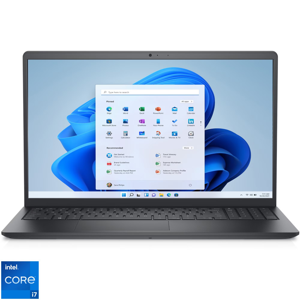 Laptop Dell Vostro 3520, Intel Core i7-1255U, 15.6