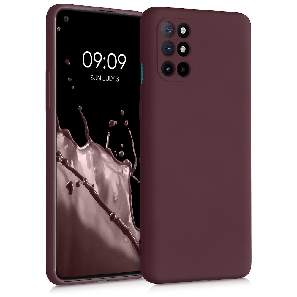 Husa Kwmobile pentru OnePlus 8T, Silicon, Violet, 55350.190