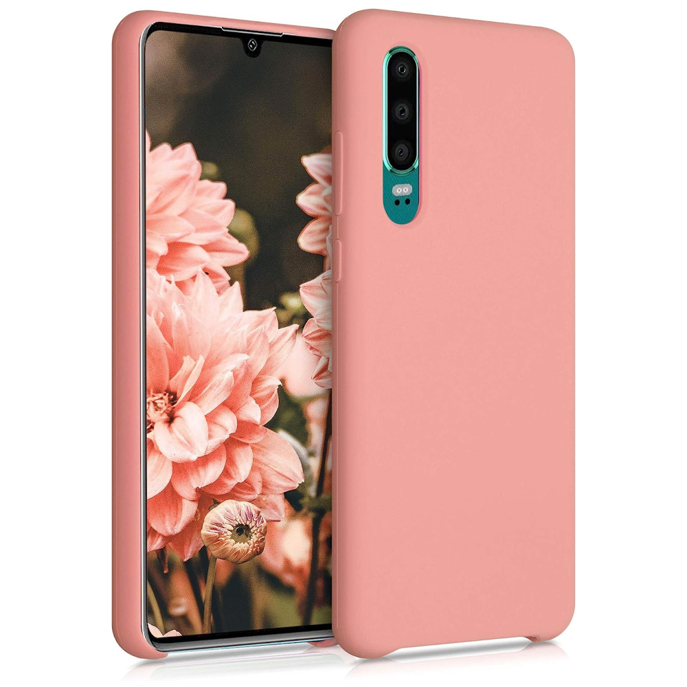 Husa pentru Huawei P30, Silicon, Rose Gold, 47414.76