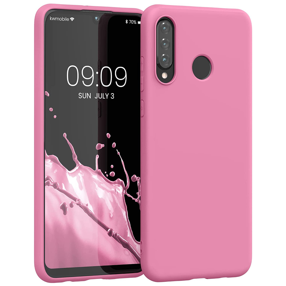 Husa pentru Huawei P30 Lite, Silicon, Roz, 47499.212