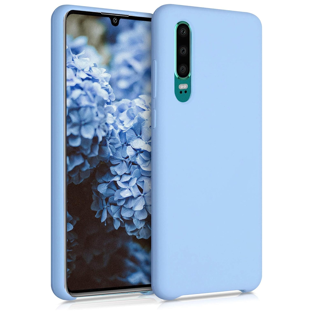 Husa pentru Huawei P30, Silicon, Albastru, 47414.161