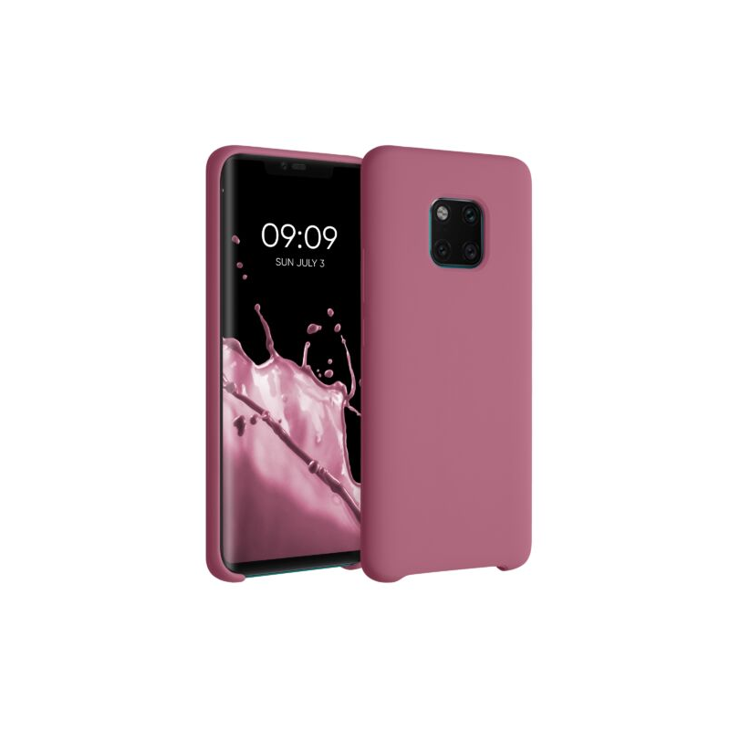 Husa pentru Huawei Mate 20 Pro, Silicon, Roz, 52287.167, Kwmobile