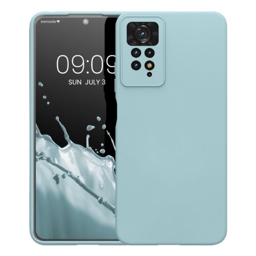 Husa Kwmobile pentru Xiaomi Redmi Note 11 Pro/Redmi Note 11 Pro 5G, Silicon, Verde, 57919.71