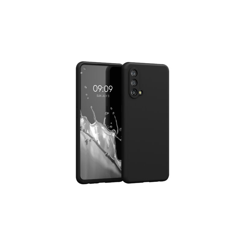 Husa pentru OnePlus Nord CE 5G, Silicon, Negru, 56069.01, Kwmobile