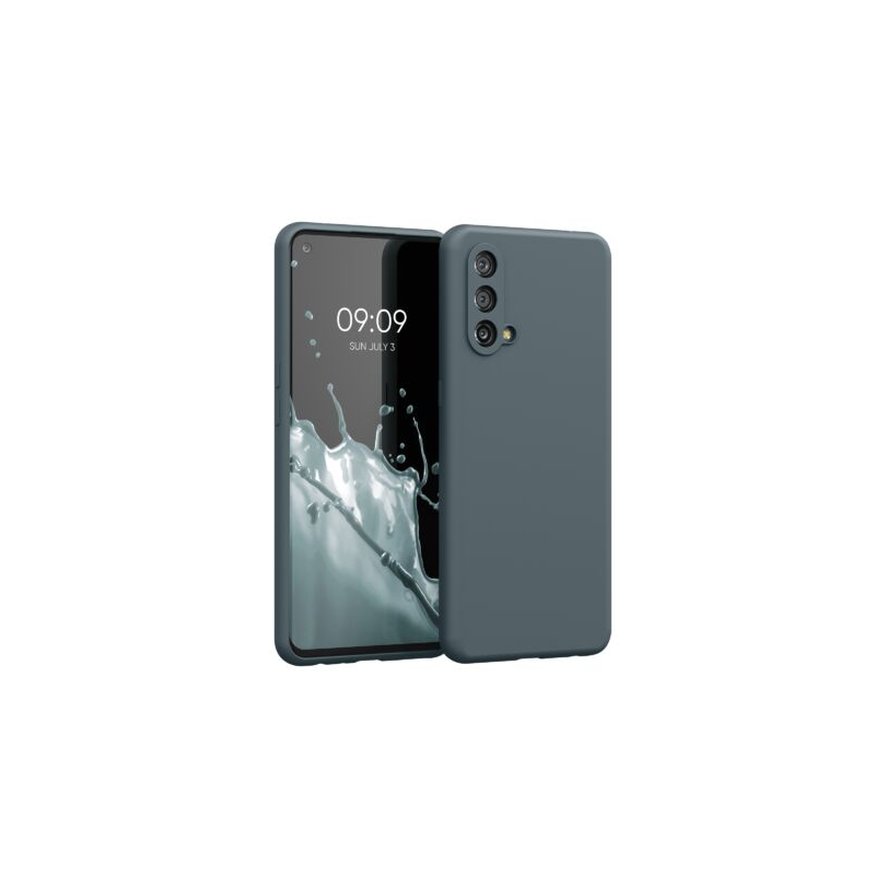 Husa pentru OnePlus Nord CE 5G, Silicon, Verde, 56069.202, Kwmobile