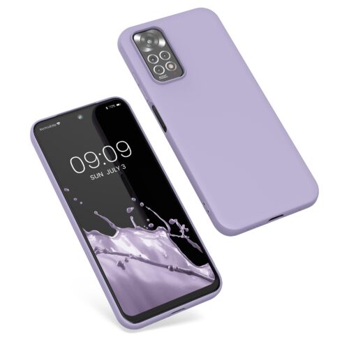 Husa Kwmobile pentru Xiaomi Redmi Note 11/Redmi Note 11s, Silicon, Mov, 57368.139