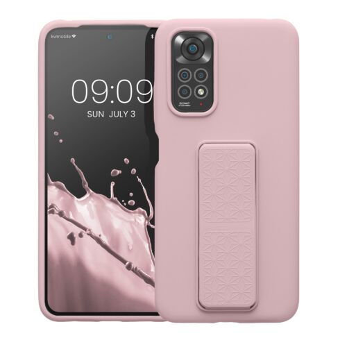 Husa Kwmobile pentru Xiaomi Redmi Note 11/Redmi Note 11s, Silicon, Roz, 58266.10