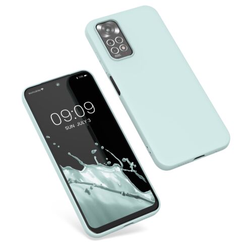 Husa Kwmobile pentru Xiaomi Redmi Note 11/Redmi Note 11s, Silicon, Verde, 57368.200