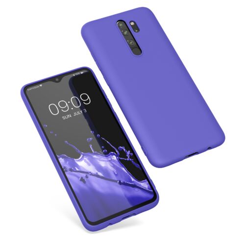 Husa Kwmobile pentru Xiaomi Redmi Note 8 Pro, Silicon, Albastru, 50242.234