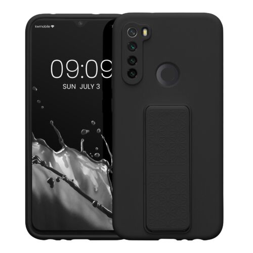 Husa Kwmobile pentru Xiaomi Redmi Note 8, Silicon, Negru, 58263.01