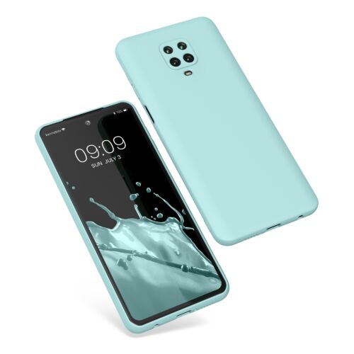 Husa Kwmobile pentru Xiaomi Redmi Note 9S/Redmi Note 9 Pro/Redmi Note 9 Pro Max, Silicon, Verde, 56562.200