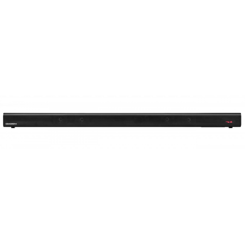 Soundbar GoGEN TAS930, 2.0, 40 W, FM, Bluetooth, HDMI ARC, Intrare optica digitala, Afisaj LCD, Negru