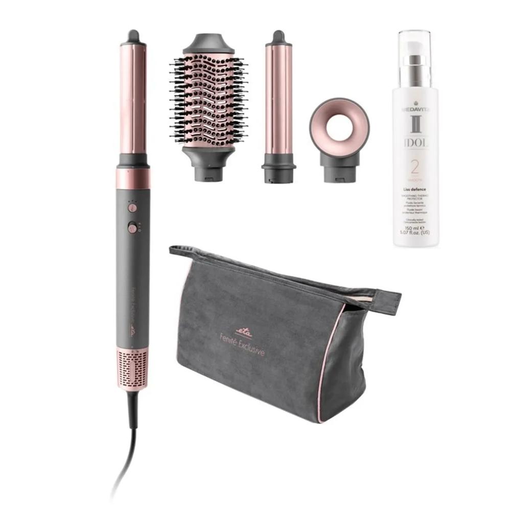 Ondulator Multistyler ETA Fenite Exclusive Liss Defense 0323 90000, 1400 W, motor Turbo Booster, gri