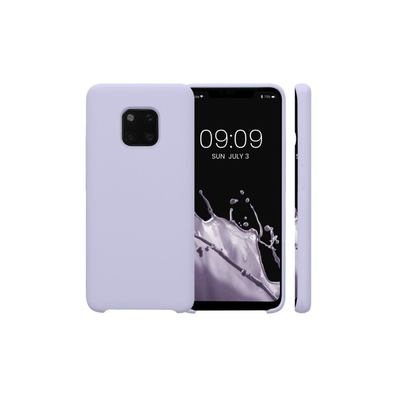 Husa Kwmobile pentru Huawei Mate 20 Pro, Silicon, Mov, 52287.139