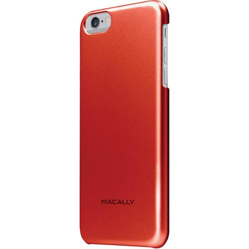 Capac de protectie Macally SNAPP6M-R pentru Iphone 6/6S, Rosu