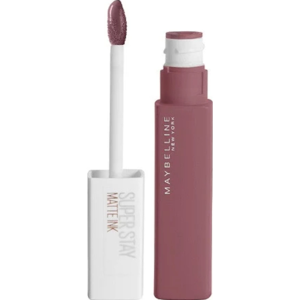 Ruj de buze rezistent la transfer, Maybelline, Superstay Matte Ink, 140 Soloist, 5 ml