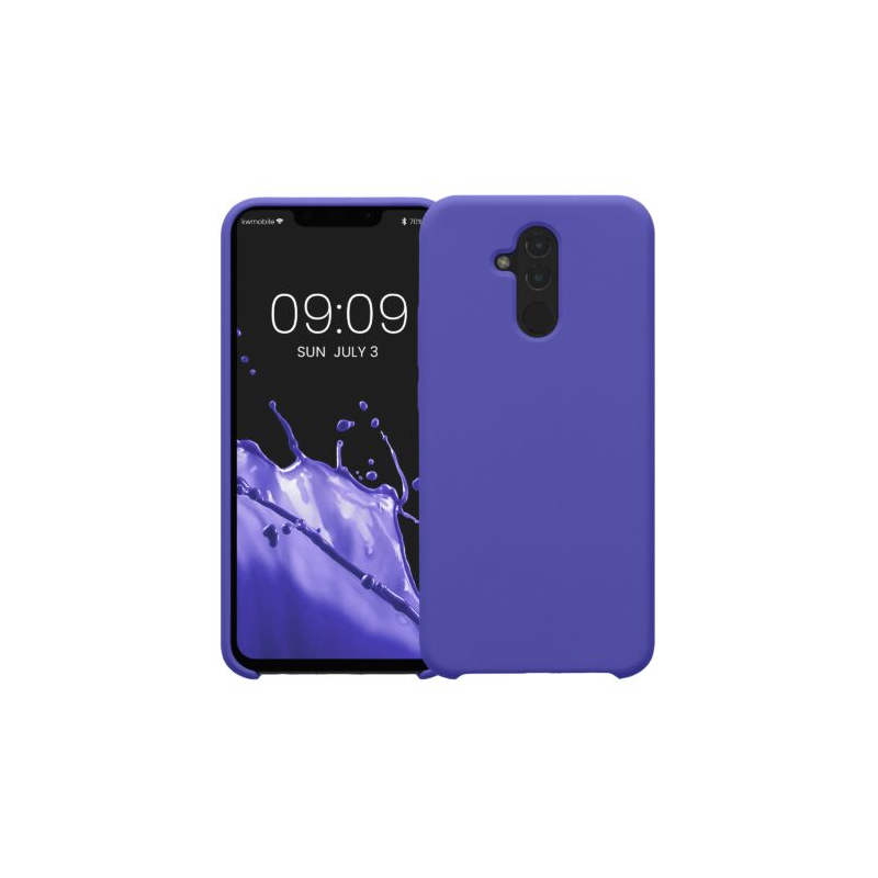 Husa Kwmobile pentru Huawei Mate 20 Lite, Silicon, Albastru, 46310.234