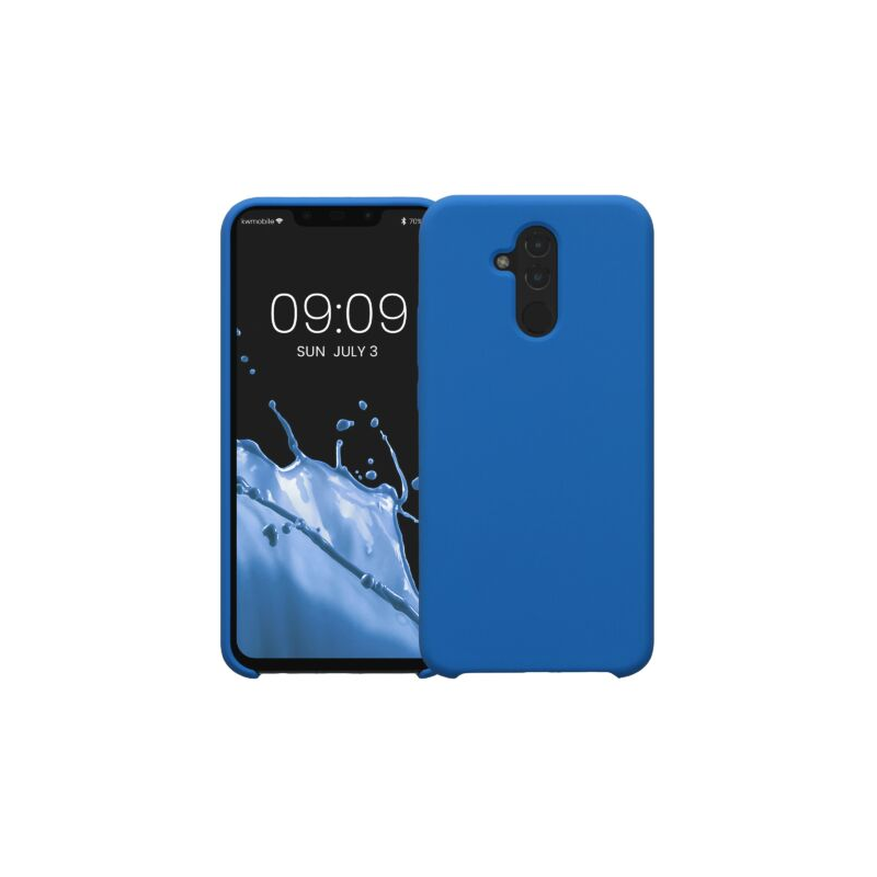 Husa Kwmobile pentru Huawei Mate 20 Lite, Silicon, Albastru, 46310.228