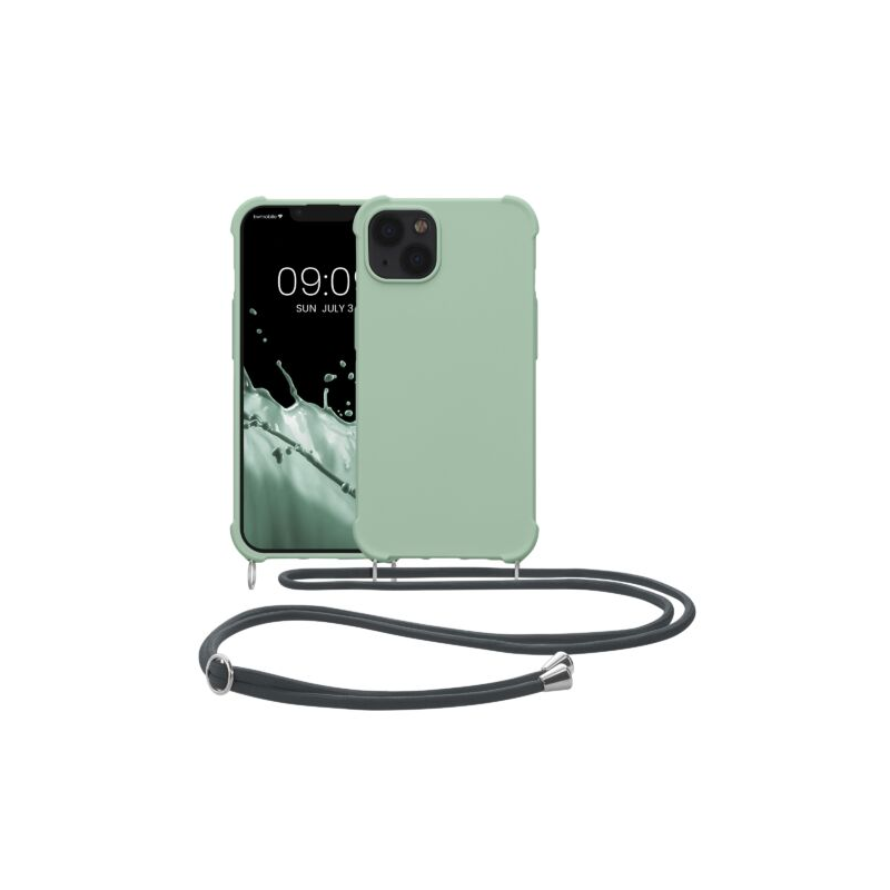 Husa Kwmobile pentru Apple iPhone 13, Silicon, Verde, 55950.172