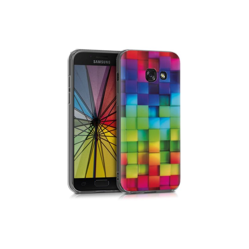 Husa pentru Samsung Galaxy A3 (2017), Silicon, Multicolor, 40691.03