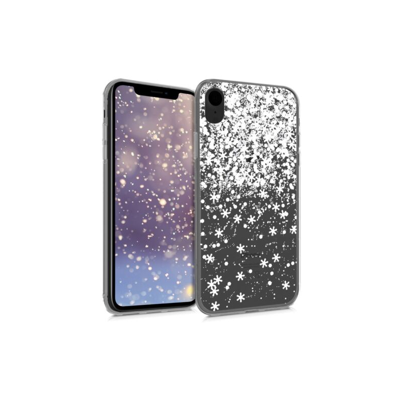 Husa pentru Apple iPhone XR, Silicon, Alb, 45915.08