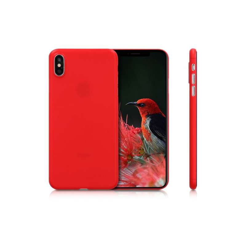 Husa pentru Apple iPhone XS Max, Policarbonat, Rosu, 45951.20