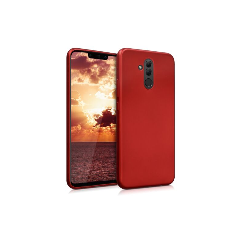 Husa pentru Huawei Mate 20 Lite, Silicon, Rosu, 46202.36