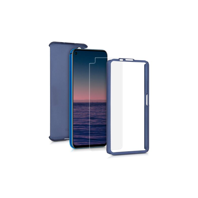 Husa pentru Huawei Nova 5T, Policarbonat, Albastru, 51723.64