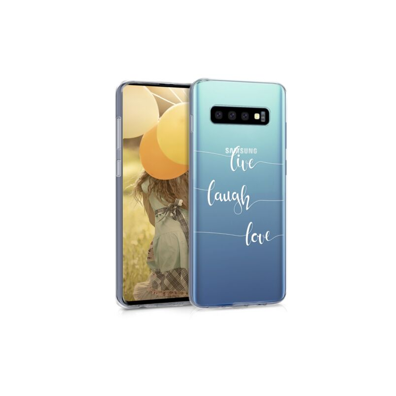 Husa pentru Samsung Galaxy S10, Silicon, Transparent, 47448.02
