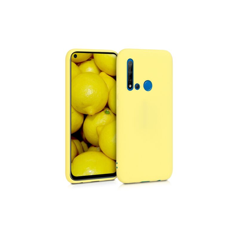 Husa pentru Huawei P20 Lite (2019), Silicon, Galben, 49451.49