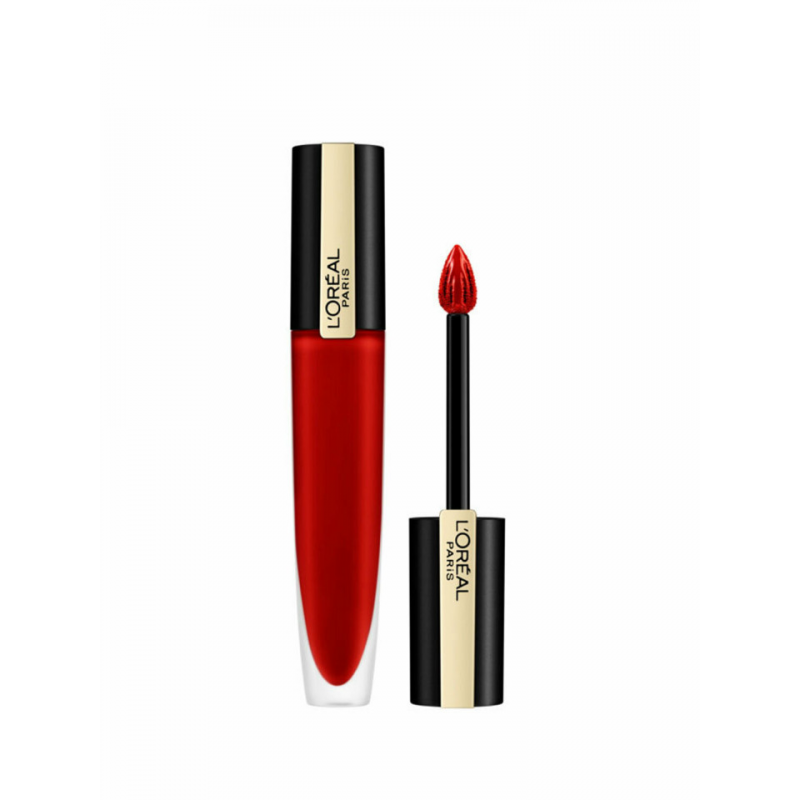 Ruj lichid metalizat Loreal Rouge Signature Metallic Ink 203 Magnetize