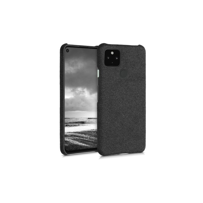 Husa pentru Google Pixel 4a 5G, Textil, Gri, 53569.19