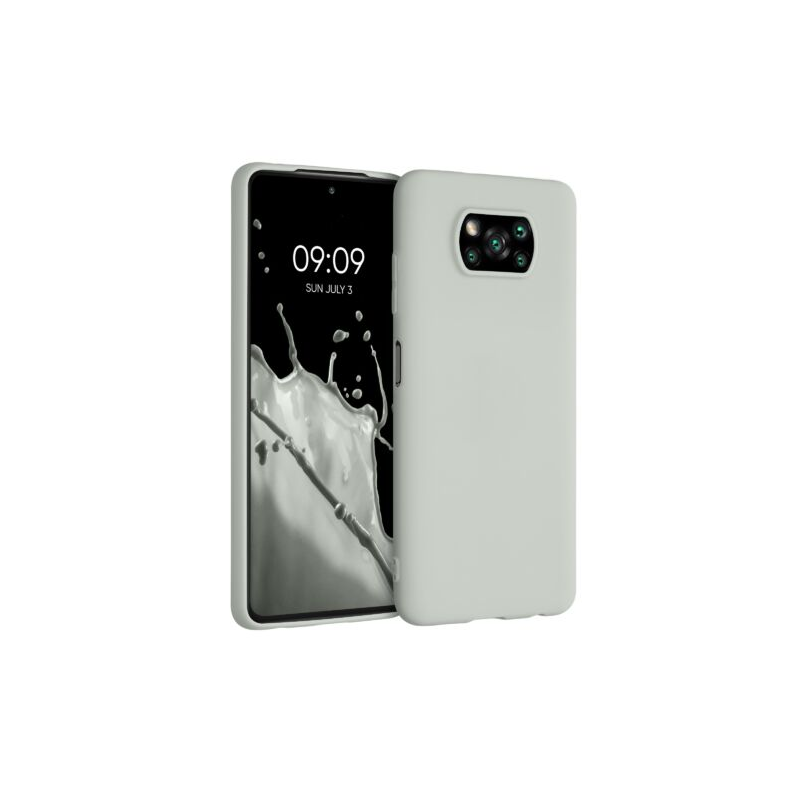 Husa pentru Xiaomi Poco X3 (NFC)/Poco X3 Pro, Silicon, Gri, 53482.70