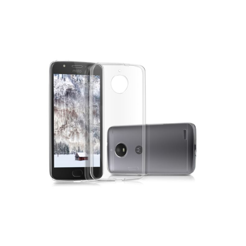 Husa pentru Motorola Moto E4, Silicon, Transparent, 42350.03