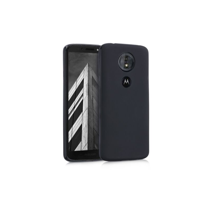 Husa pentru Motorola Moto G6 Play, Silicon, Negru, 44621.47