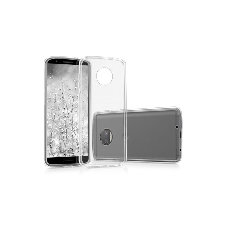 Husa pentru Motorola Moto G6 Plus, Silicon, Transparent, 44609.03