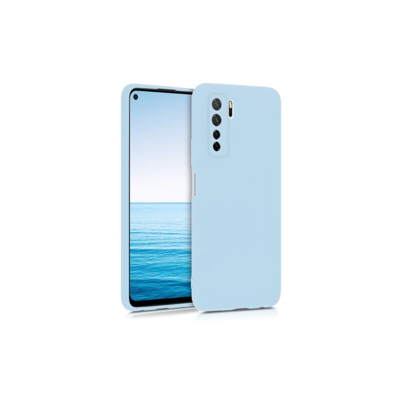 Husa pentru Huawei P40 lite 5G, Silicon, Albastru, 52529.58