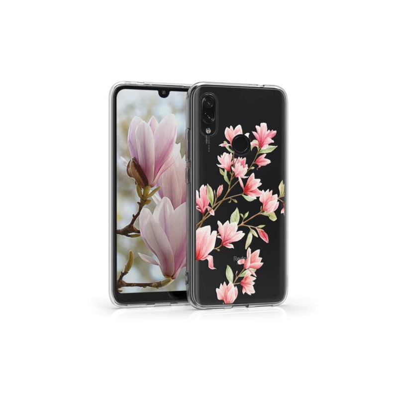 Husa pentru Xiaomi Redmi 7, Silicon, Roz, 48652.01