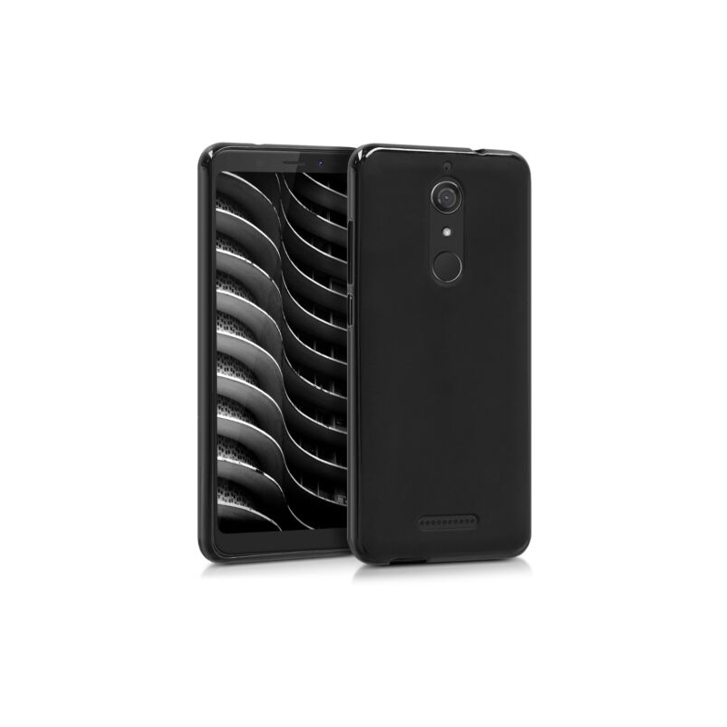 Husa pentru Wiko View, Silicon, Negru, 44271.47