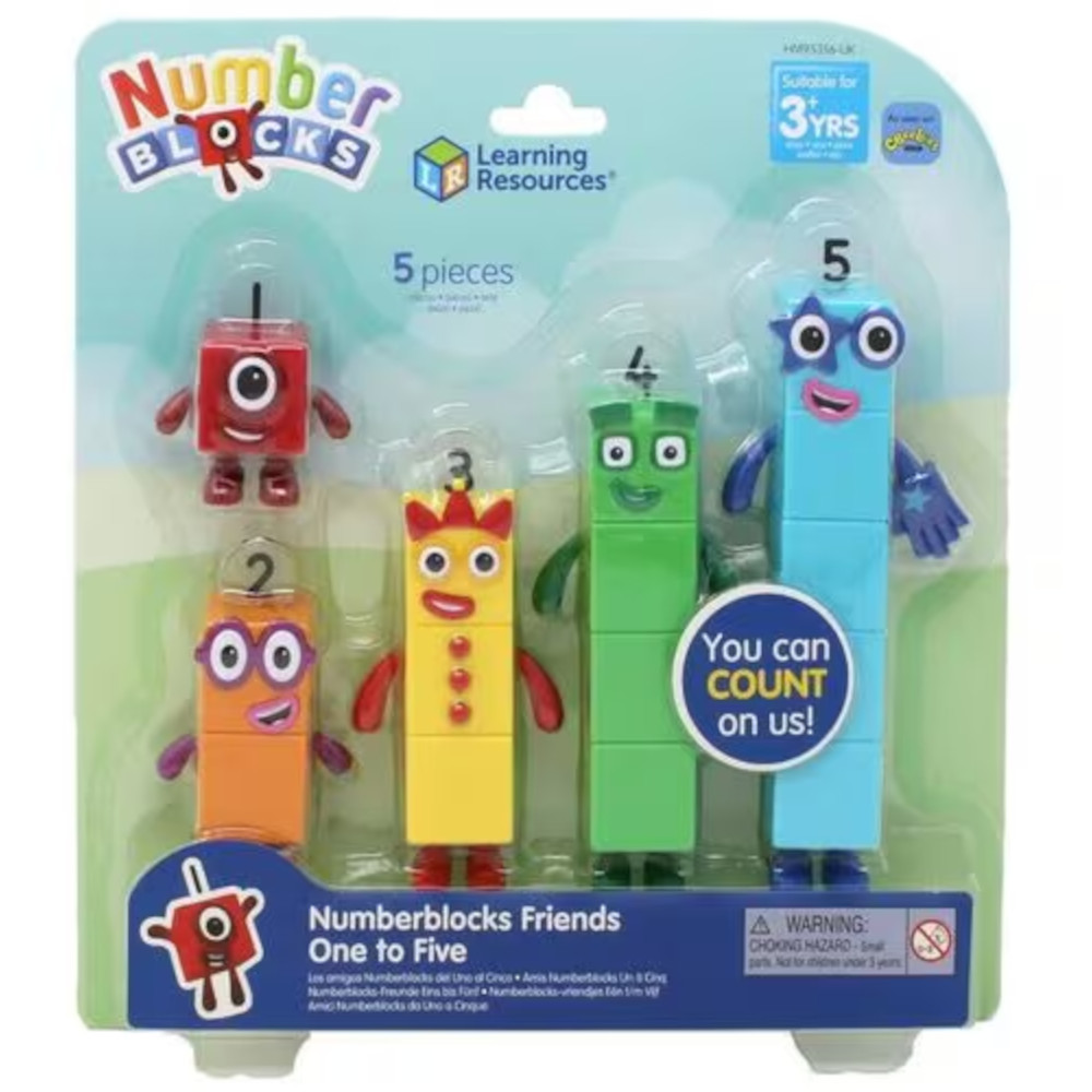 Set figurine Numberblocks - De la Unu la Cinci