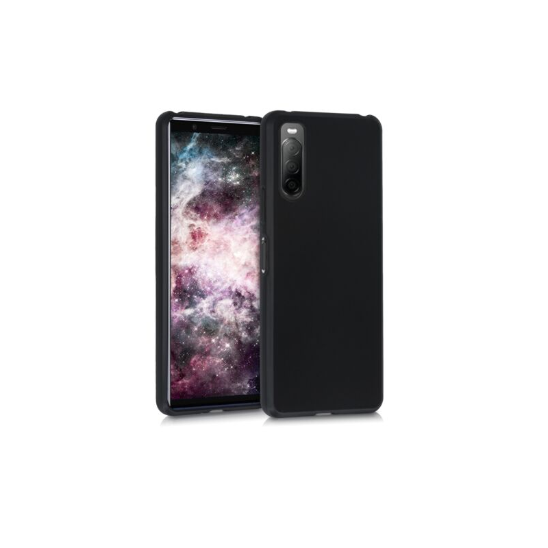 Husa pentru Sony Xperia 10 II, Silicon, Negru, 51943.47