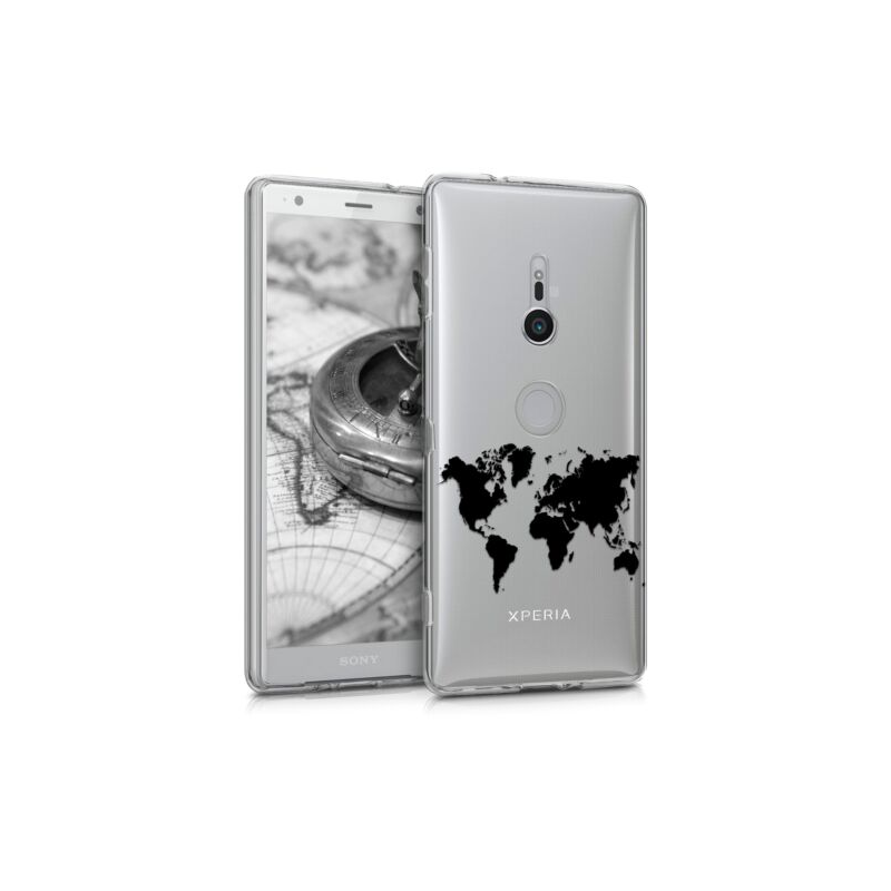 Husa pentru Sony Xperia XZ2, Silicon, Negru, 44234.02