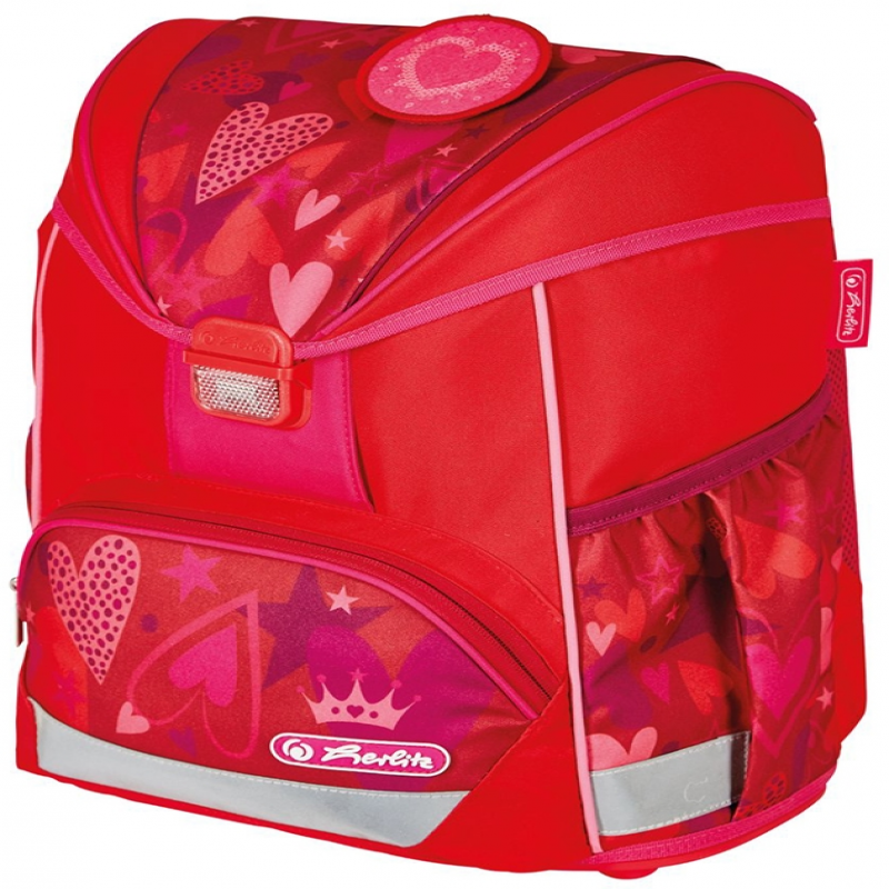 Ghiozdan neechipat Ultralight, dimensiune 36 x 28 x 21 cm, motiv  Sweet Hearts