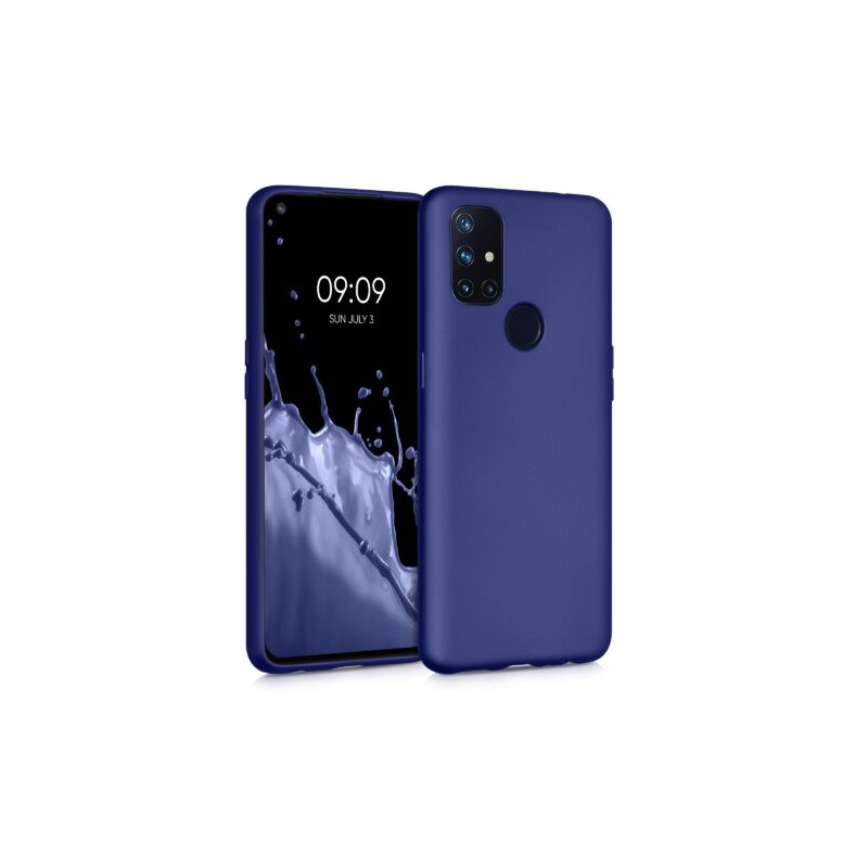 Husa pentru OnePlus Nord N10 5G, Silicon, Albastru, 56075.64, Kwmobile