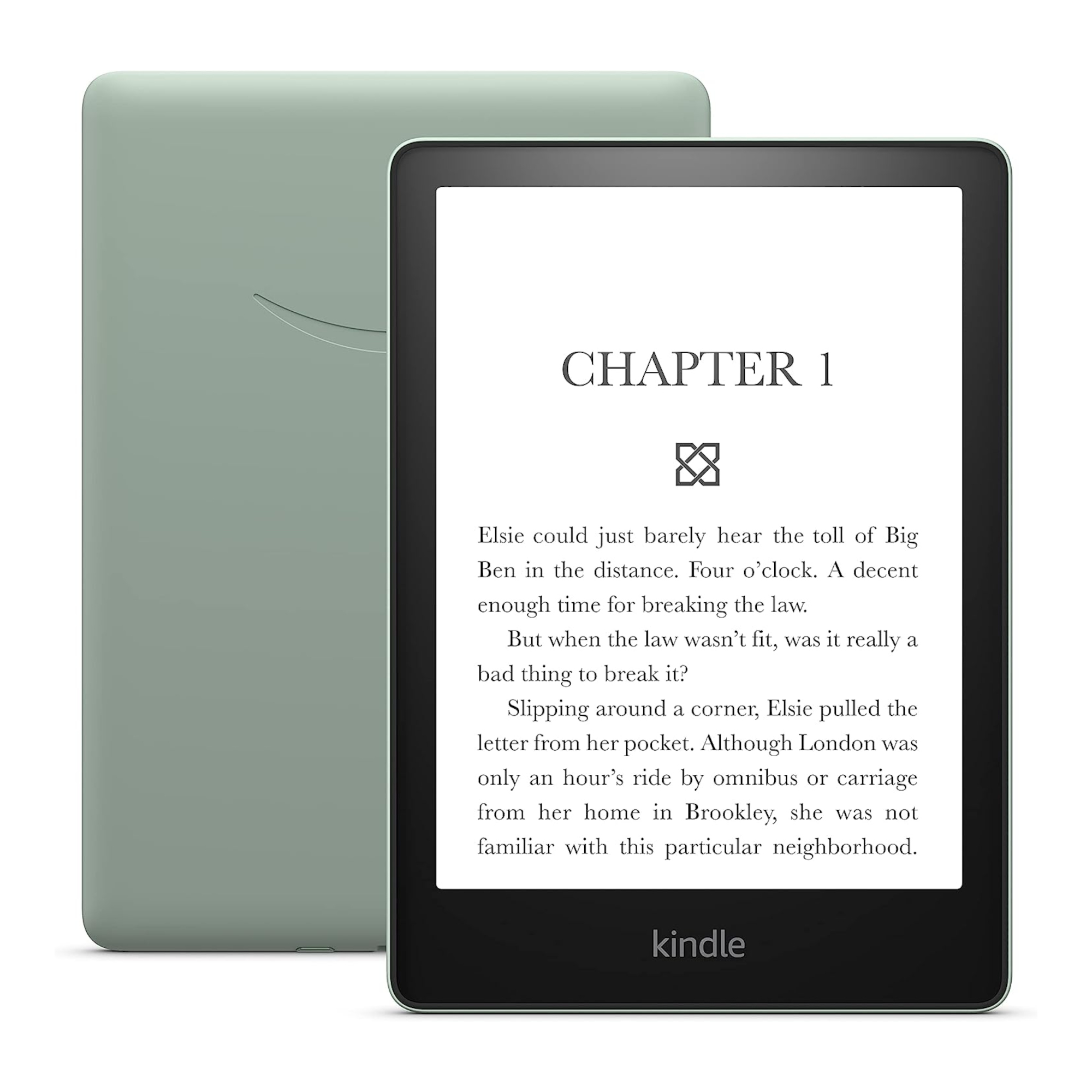 ebook reader new kindle glare 6, touch screen, 8th generation, wi fi, negru eBook Reader Amazon Kindle Paperwhite 2021, 16GB, Wi-Fi, Bluetooth, Green