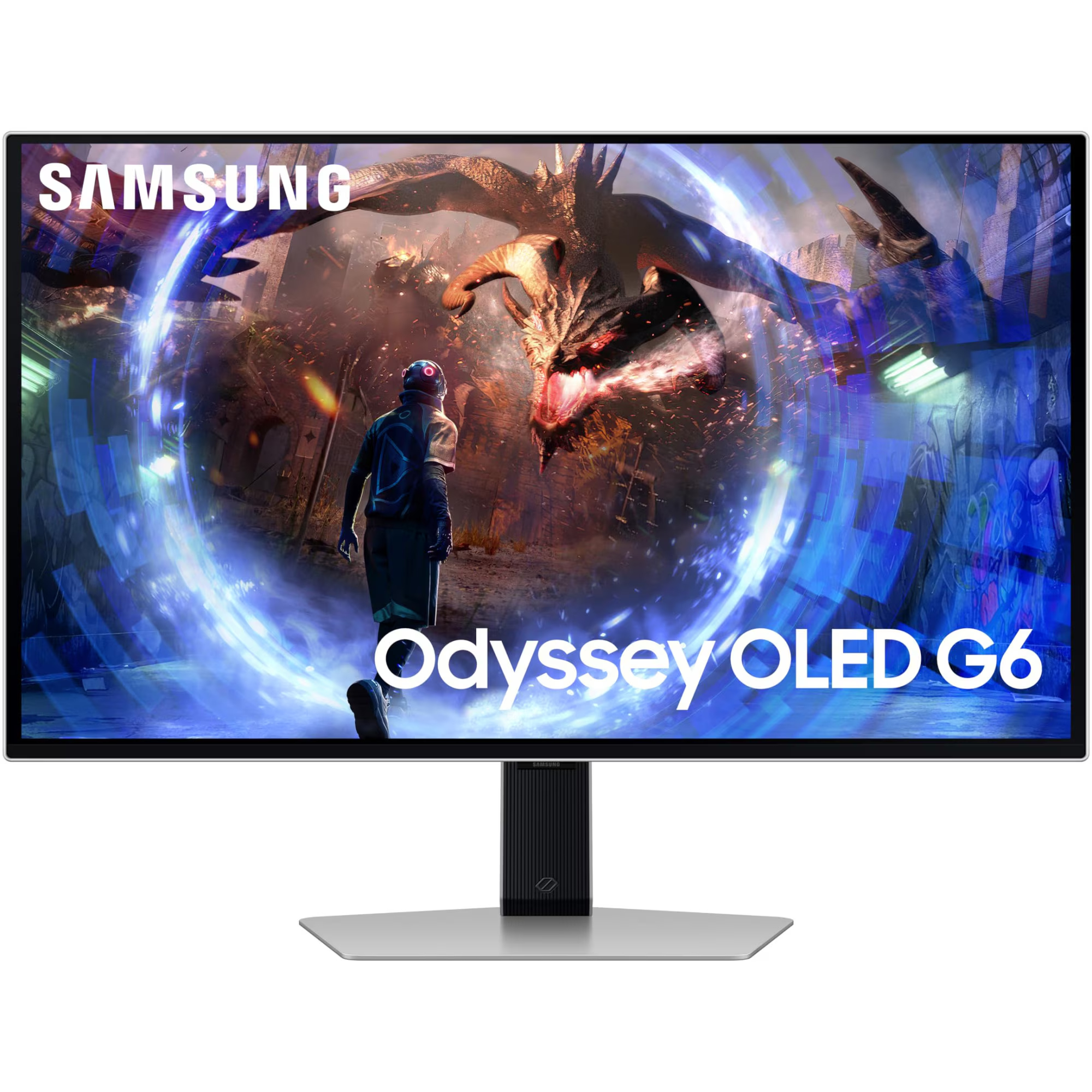 Monitor gaming Samsung Odyssey OLED G6 S27DG602SU, 27", QHD, OLED, 360 Hz, 0.3 ms, Clasa G