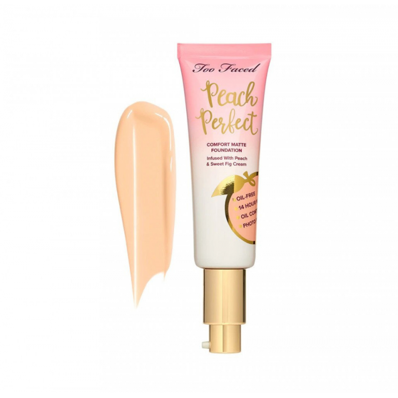 Fond de ten, Too Faced, Peach Perfect Comfort Matte, Marshmallow, 48 ml