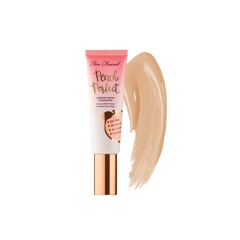 Fond de ten, Too Faced, Peach Perfect Comfort Matte, Natural Beige, 48 ml