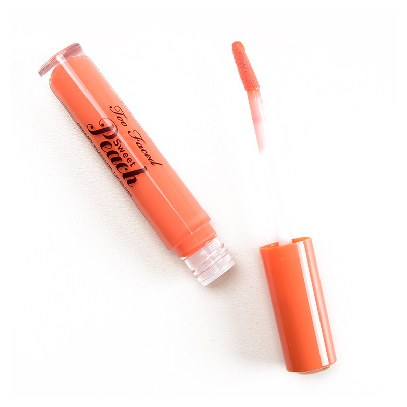 Luciu de buze Too Faced Sweet Peach Gloss Nuanta Poppin` Peach